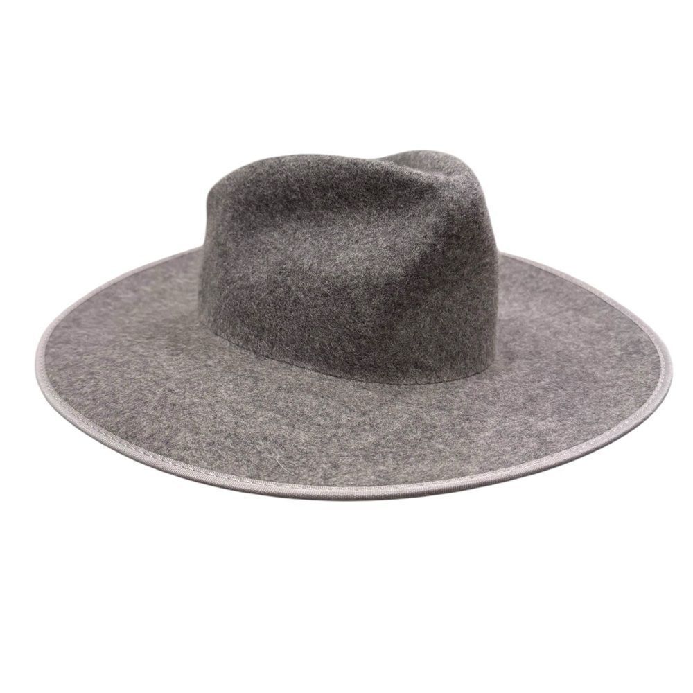 Olive & Pique Grey Wool Hat